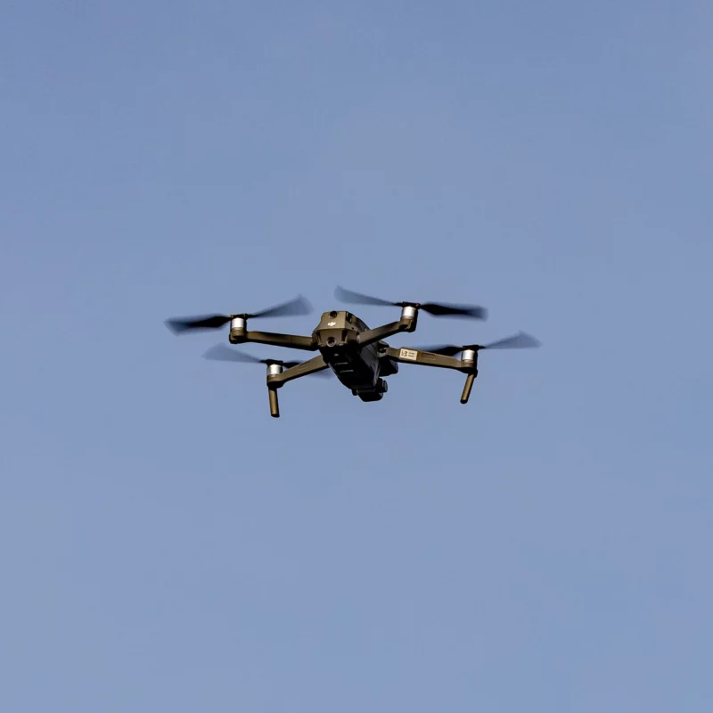 Drone in the air
