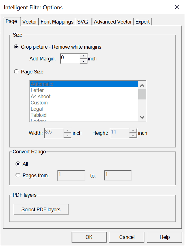pdf2picture Tutorial - convert PDF to vector and image