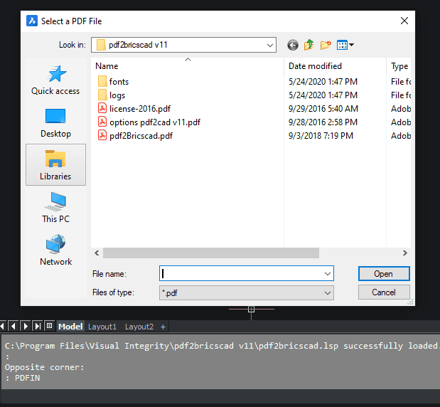 How to Convert PDF to BricsCAD - Visual Integrity