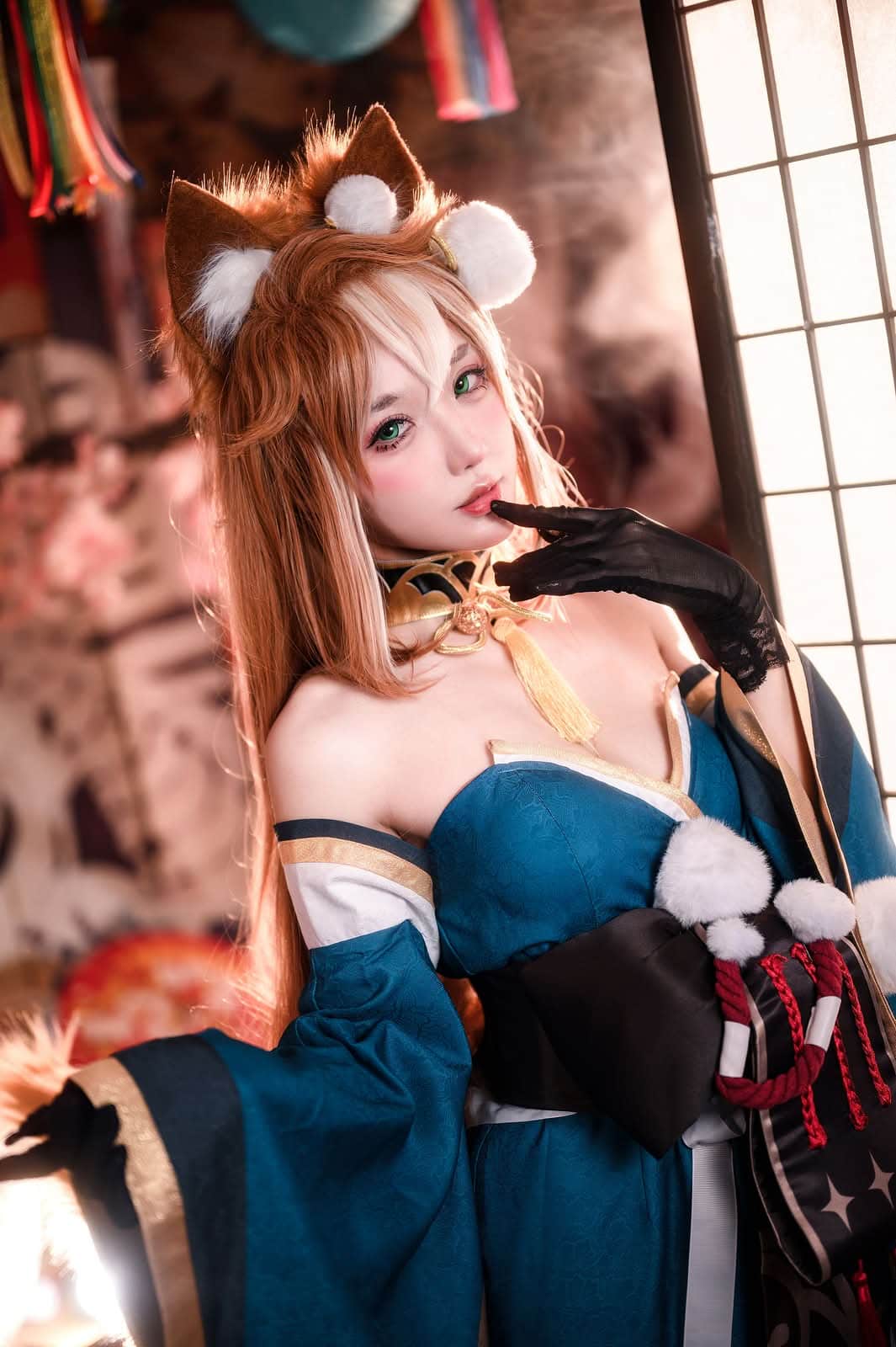阿包也是兔娘|COS写真合集:潮流私设的资深次元Coser 13 阿包也是兔娘角色演绎