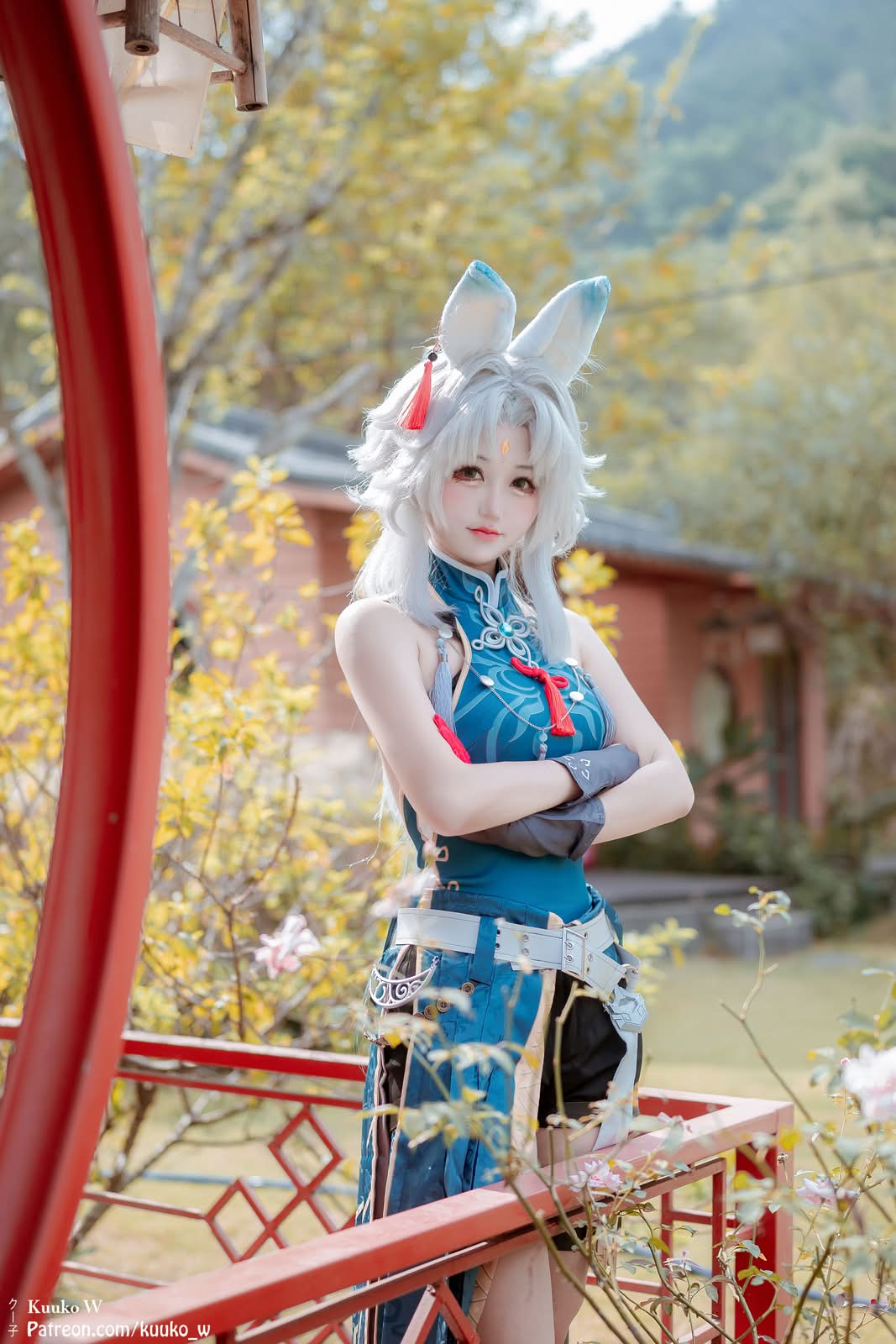 Kuuko W|飞霄 COS写真:侠韵兼柔的仙门气度 12 Kuuko W 崩坏星穹铁道 飞霄 COS作品