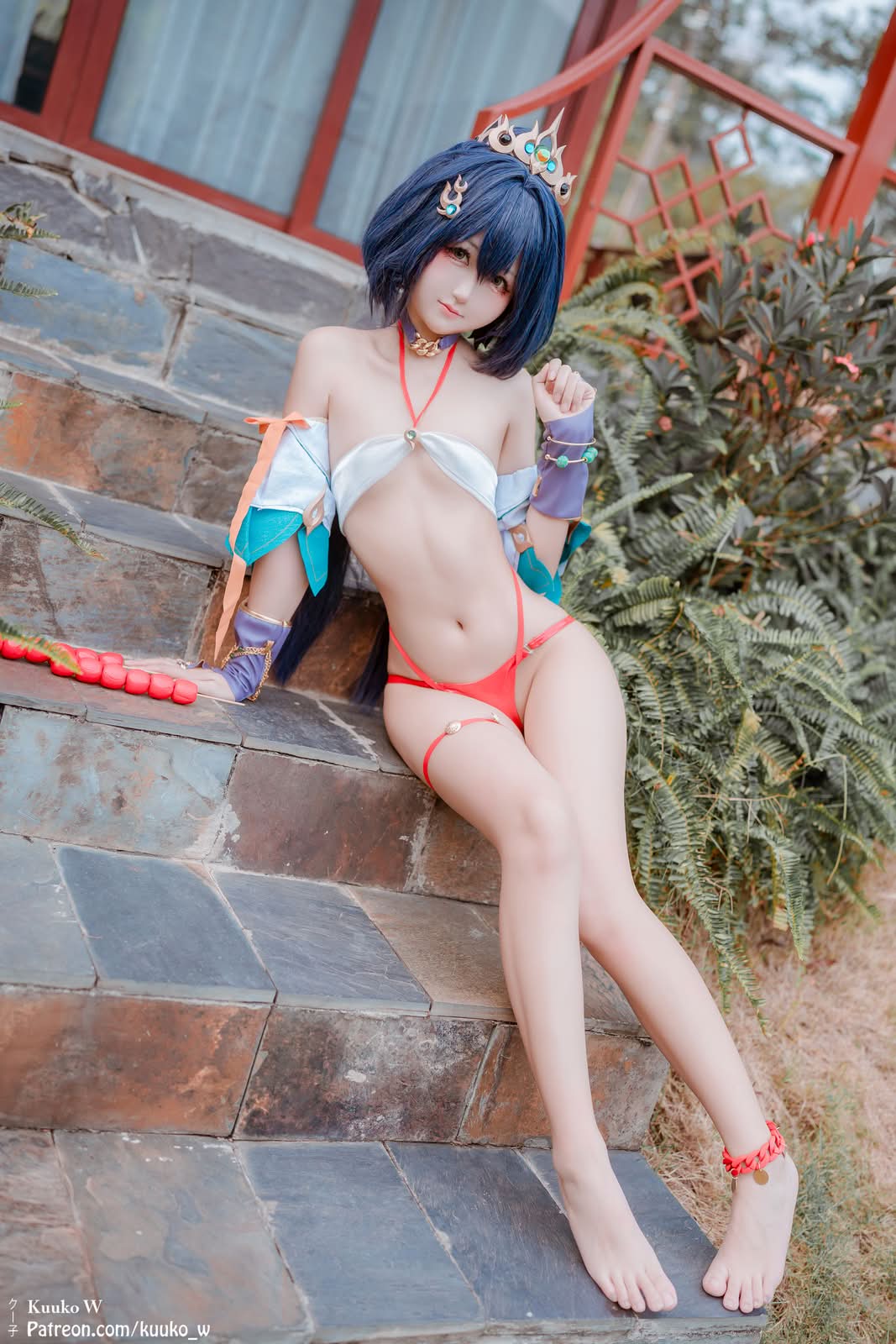 Kuuko W|Yunli COS写真:自在松弛的青春质感 15 Yunli 鲜活少女 生活化国风 COS图集