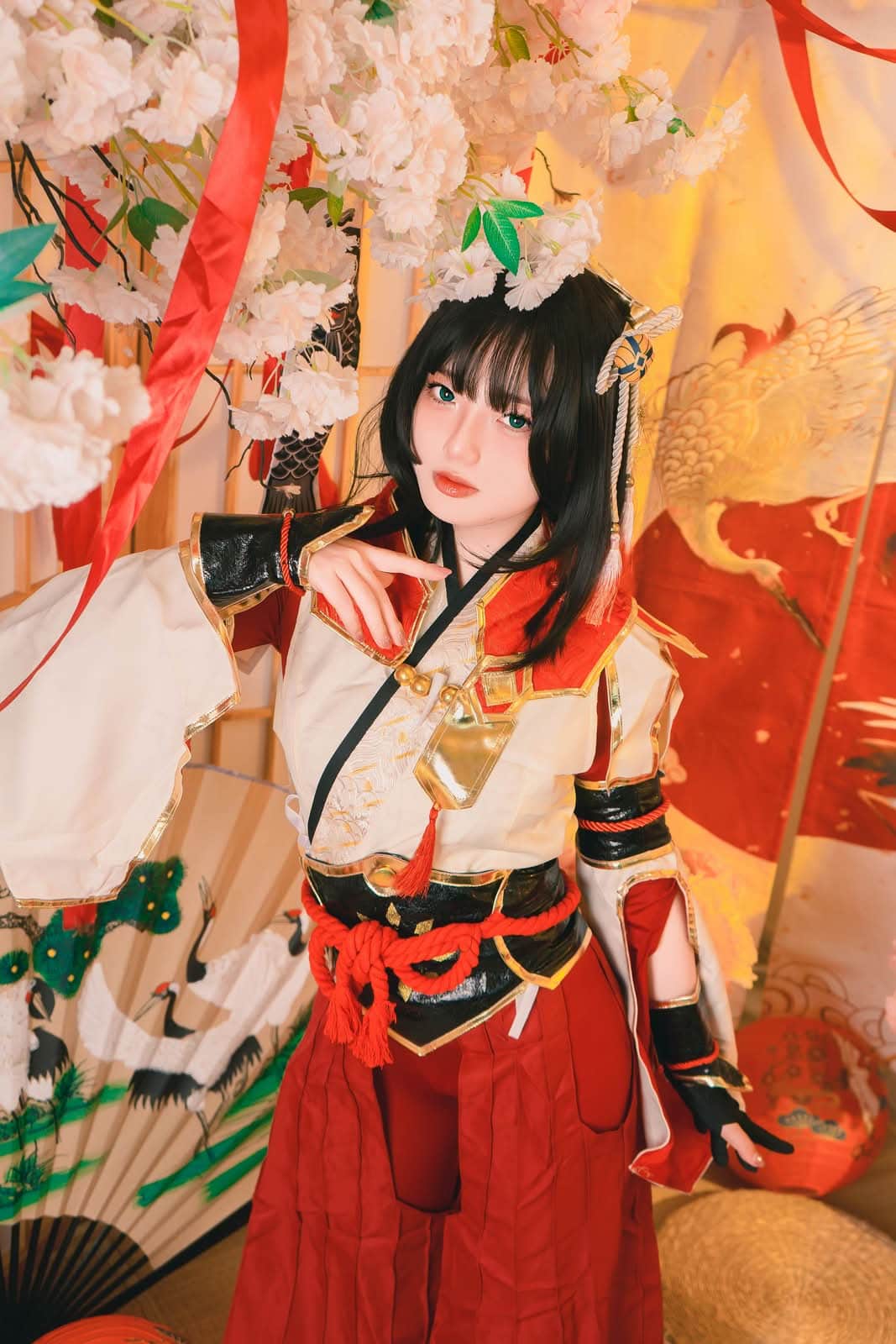 Messie Huang|怪物猎人 火芽 COS写真:山野赤诚的鲜活意蕴 11 火芽 COS高清图片 Messie Huang