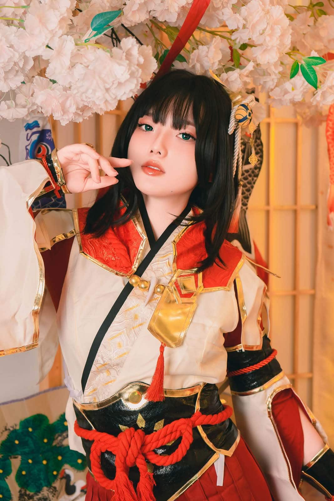 Messie Huang|怪物猎人 火芽 COS写真:山野赤诚的鲜活意蕴 12 Messie Huang 怪物猎人 火芽 同人COS图集