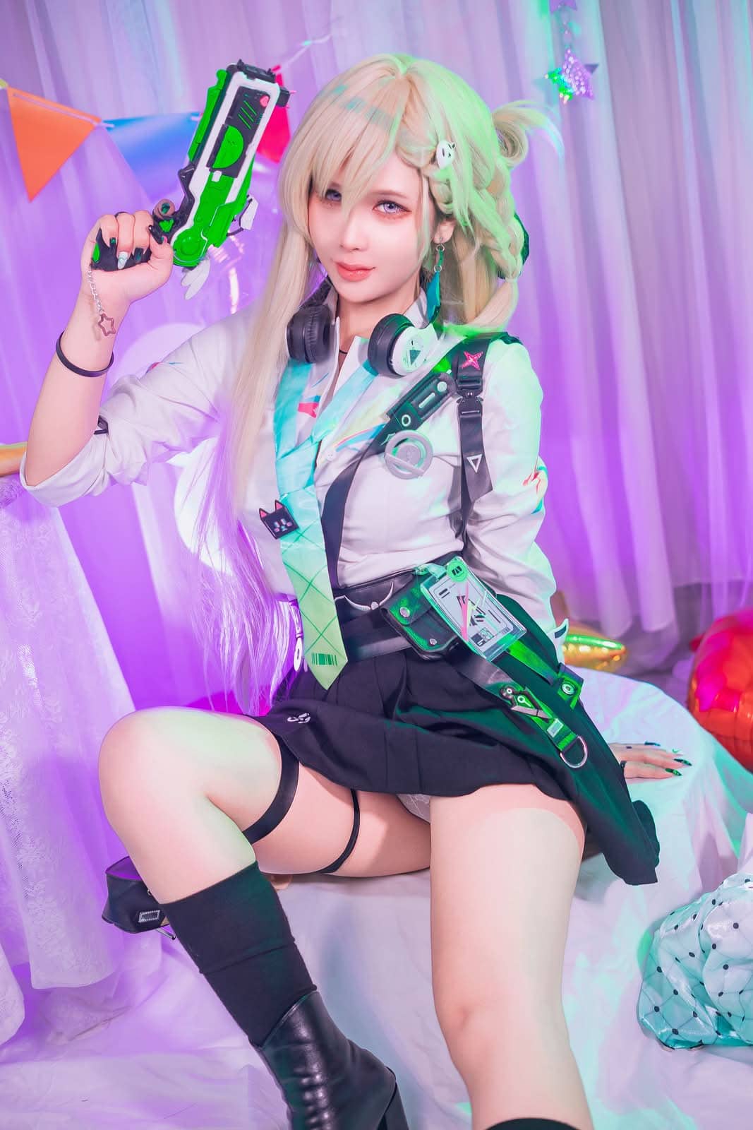 Pyon Lay|Lynae 鸣潮 COS写真:质朴安然的山野气韵 11 Pyon Lay Lynae 鸣潮角色COS作品
