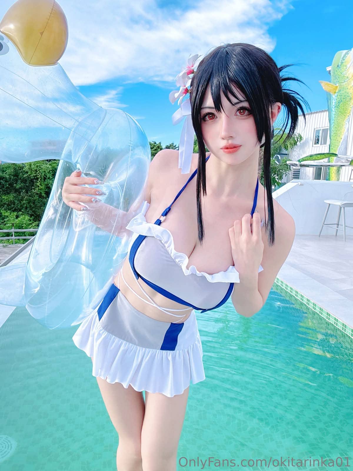沖田凜花Rinka|Tifa COS写真:烟火沉淀的温柔气度 15 沖田凜花Rinka Tifa温柔成熟形象