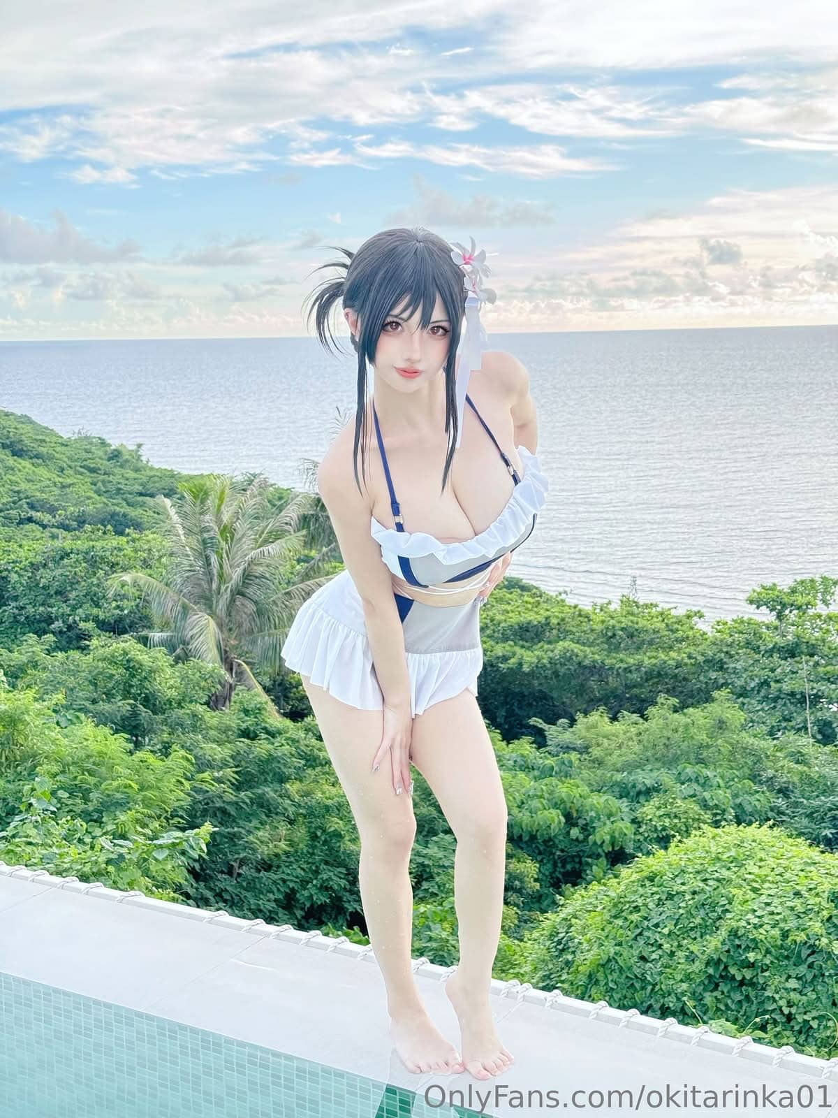 沖田凜花Rinka|Tifa COS写真:烟火沉淀的温柔气度 17 沖田凜花Rinka Tifa温润女性气质