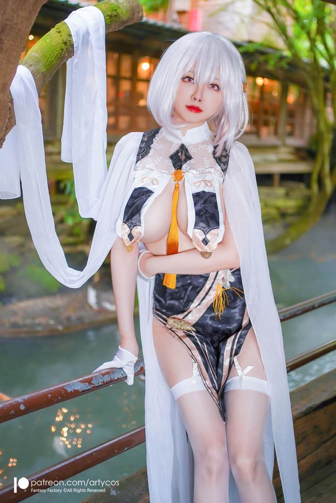 Arty亚缇|Sirius Cheongsam COS写真:主从羁绊的情绪沉淀 10 Arty亚缇 Sirius Cheongsam旗袍COS人物造型
