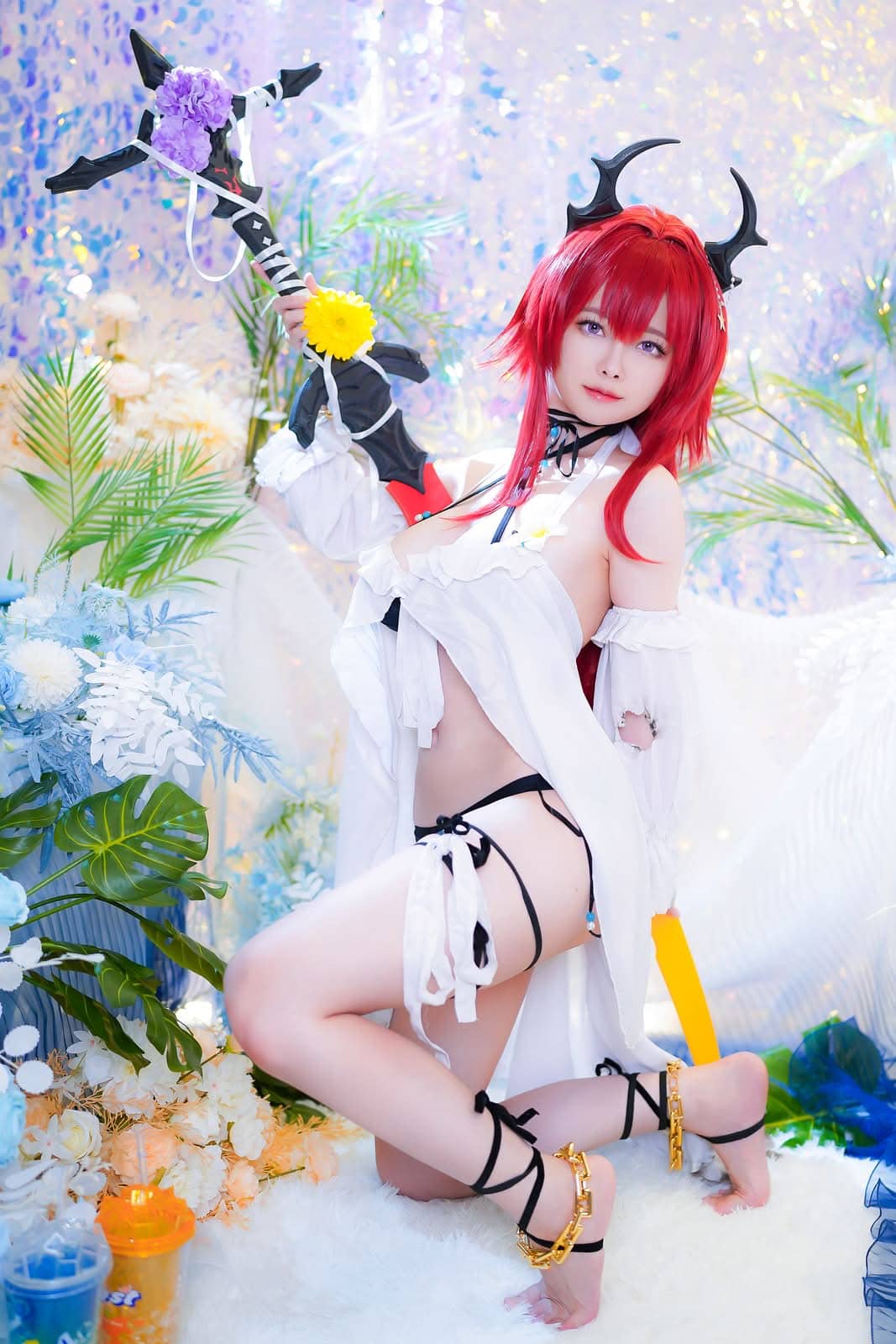 Arty亚缇|Arknights 同人 COS写真:负重坚守的隐忍修为 14 Arty亚缇 Arknights同人作品,呈现沉敛坚韧的人物形象