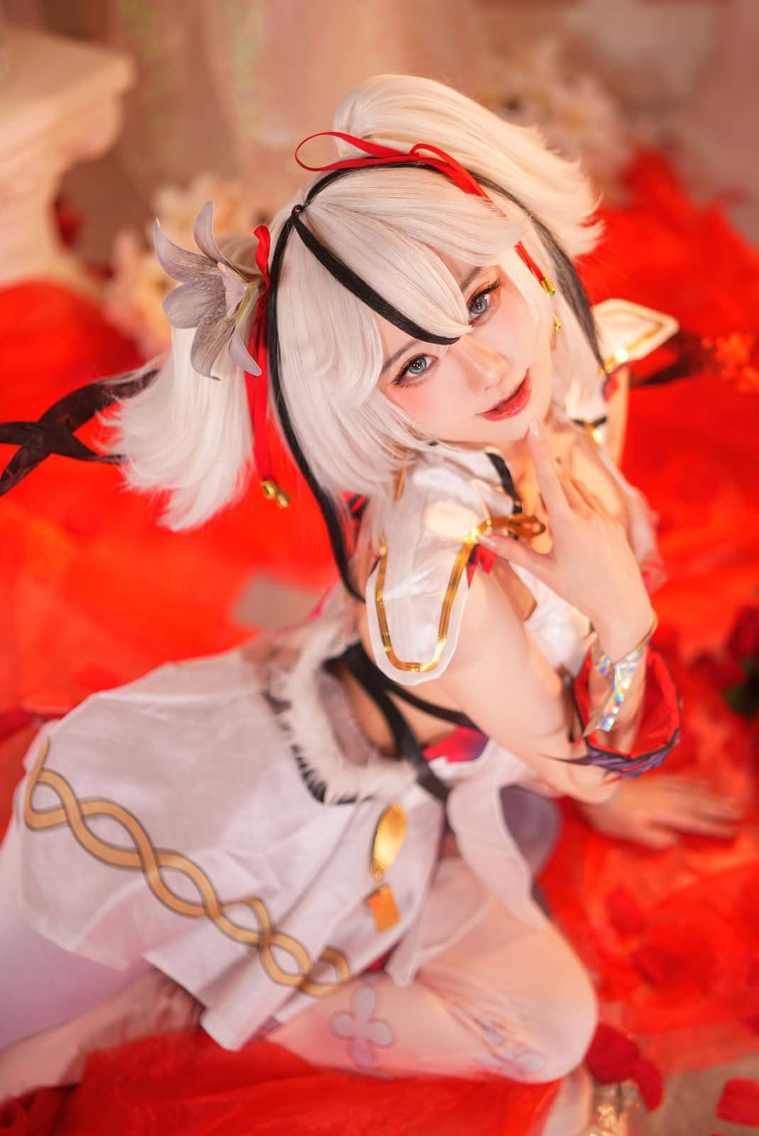 Sally Dorasnow|Camellya COS写真:静谧自持的文雅涵养 14 卡蜜莉亚同人COS,沉静自守的文雅气质