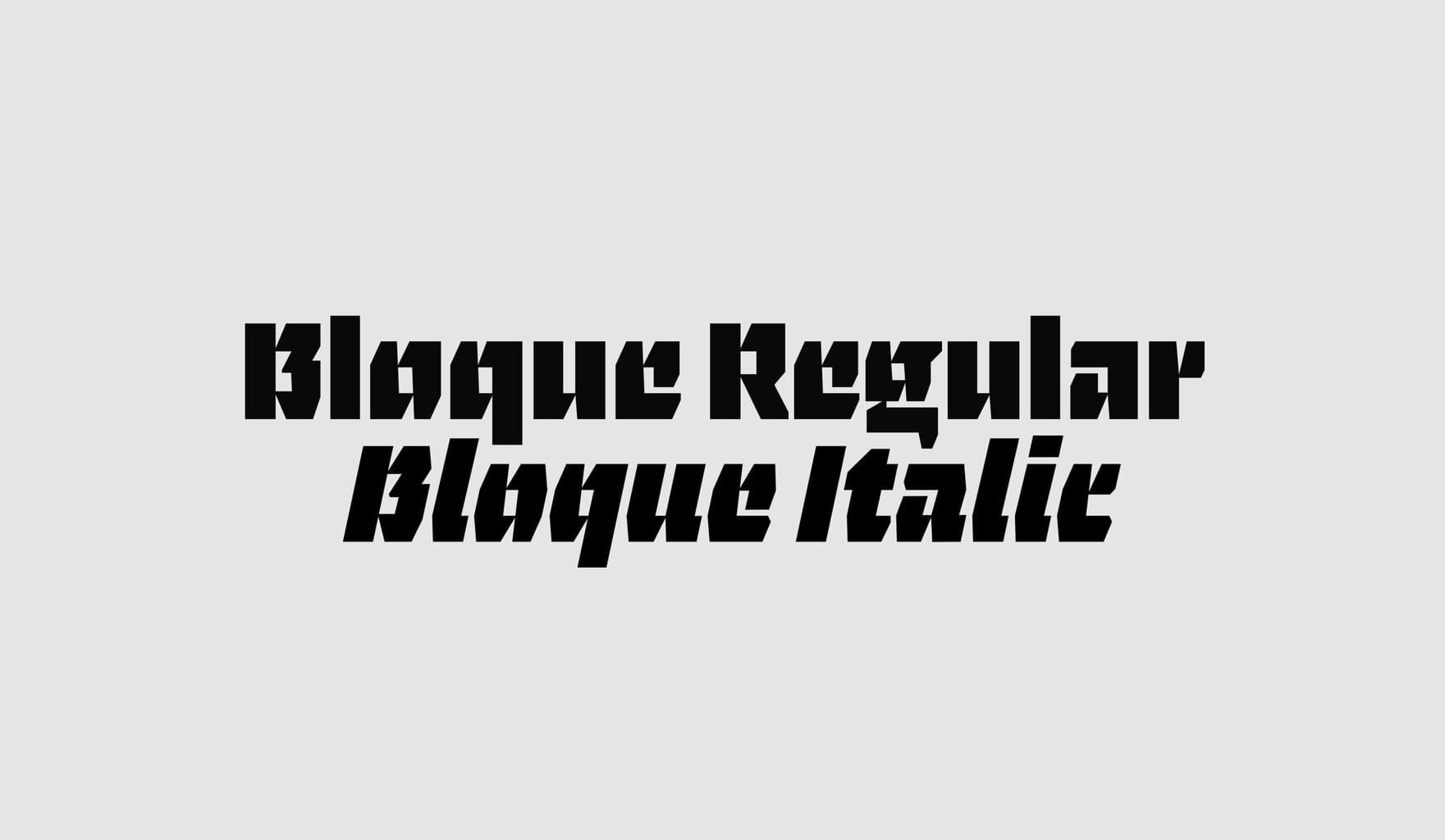 Thumbnail of Bloque — VISUELLE