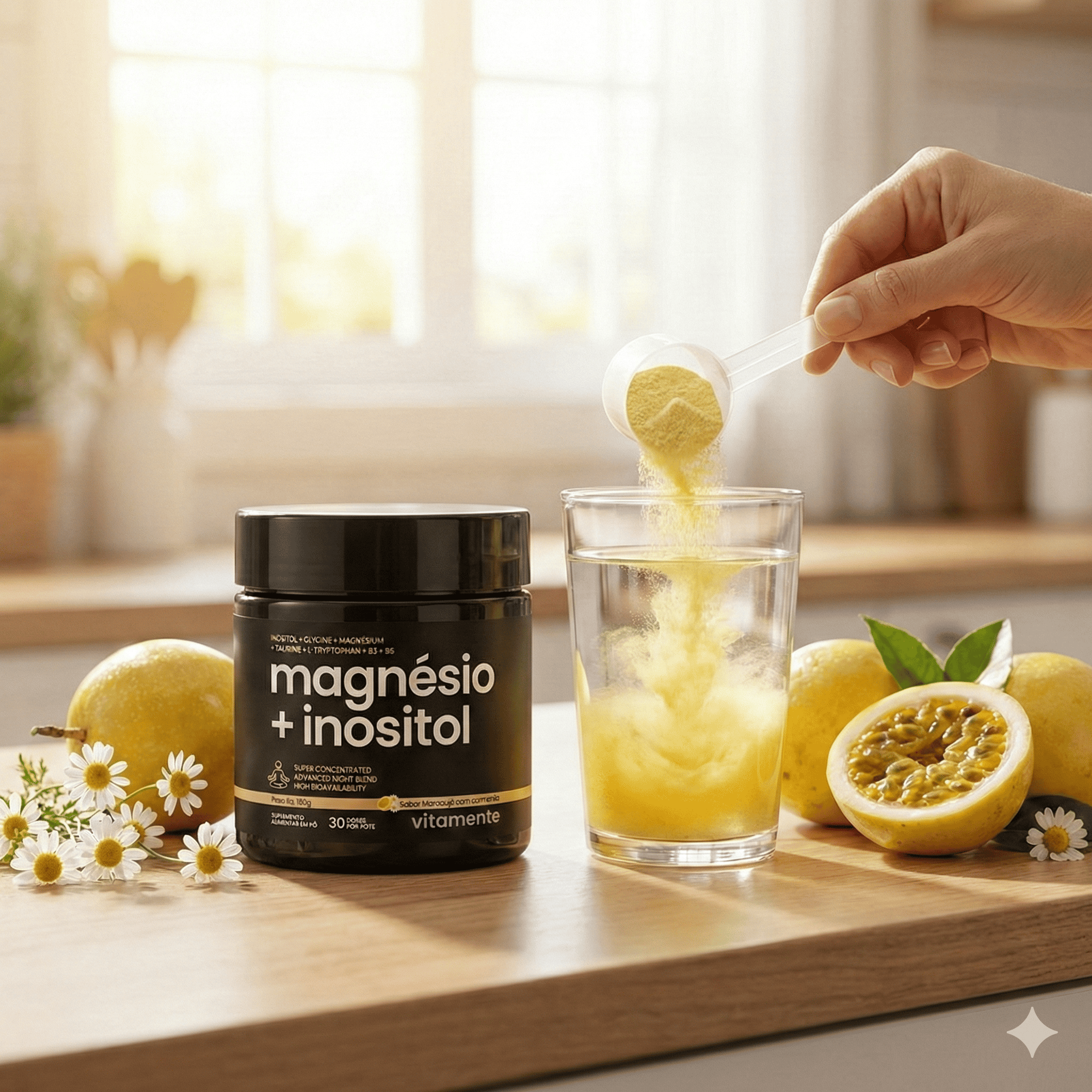 Magnésio + Inositol Vitamente