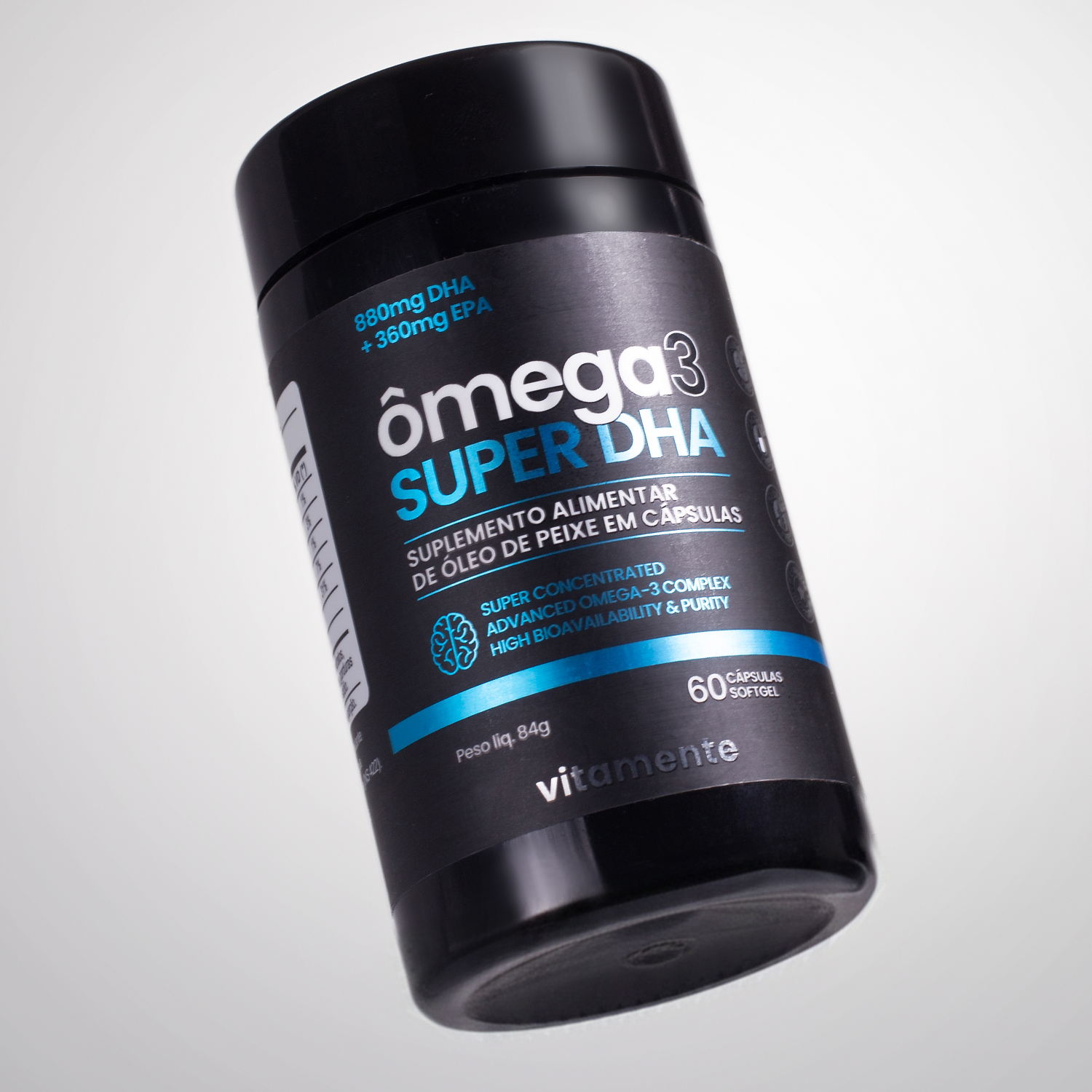 Omega 3 Super DHA Vitamente 60caps - Imagem 8