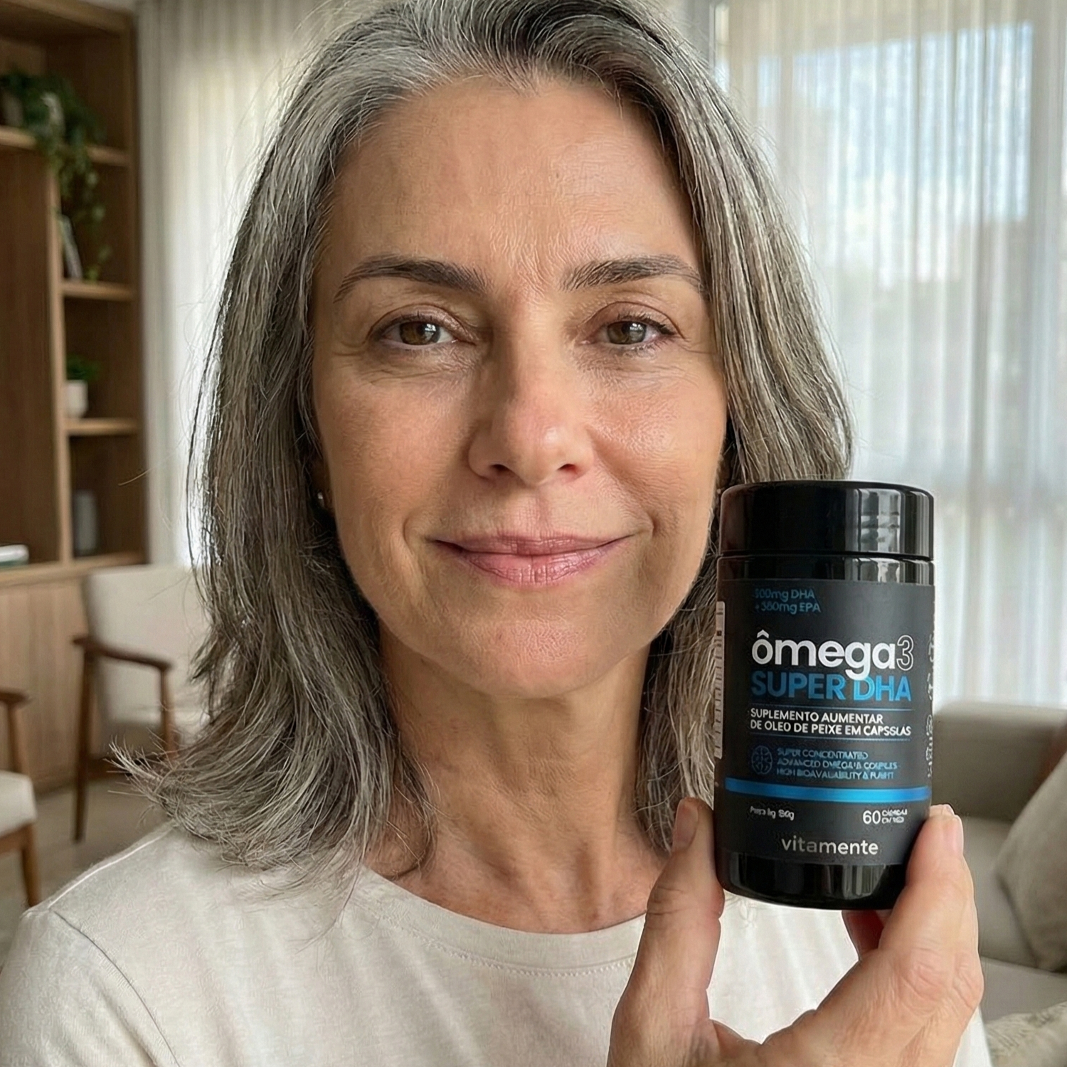 Omega 3 Super DHA Vitamente 60caps - Imagem 9