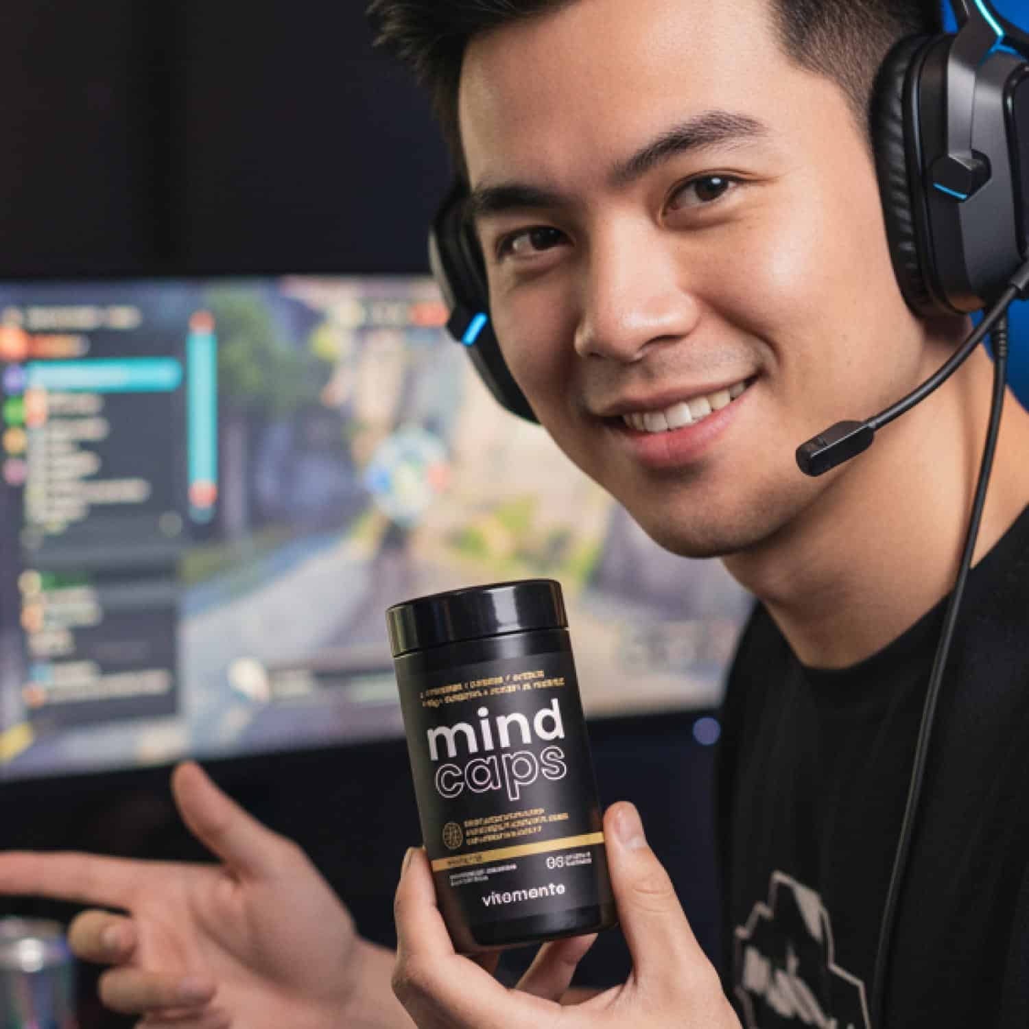 Suplemento Nootrópico Mind Caps Vitamente 60caps - Imagem 7
