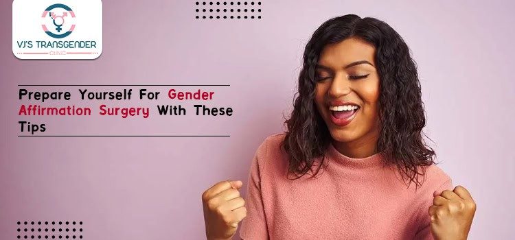 Confident transgender woman celebrating personal empowerment and gender affirmation.