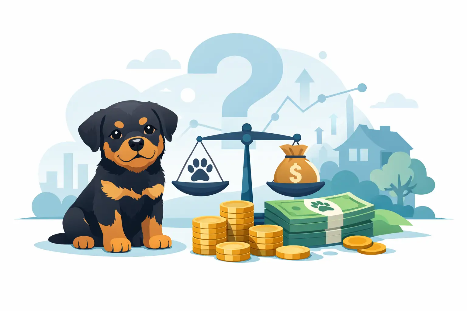 How Much Do a Rottweiler Puppy Cost?
