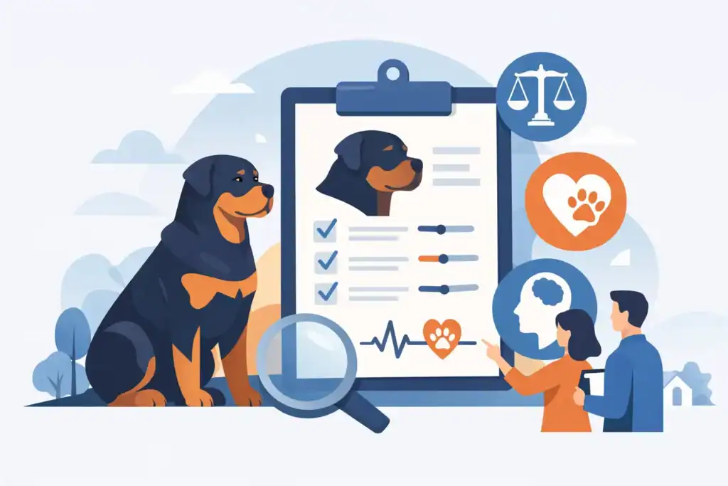 How to Evaluate Rottweiler Temperament