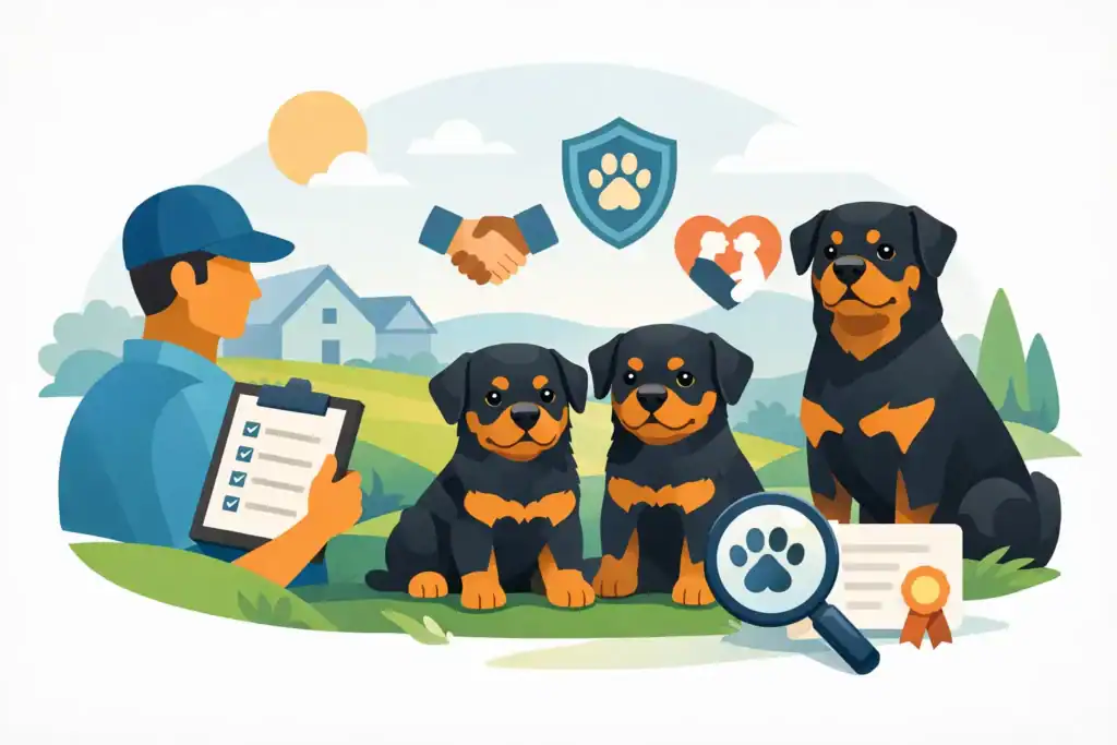 Quality Rottweiler Puppies Code of Ethics Breeder