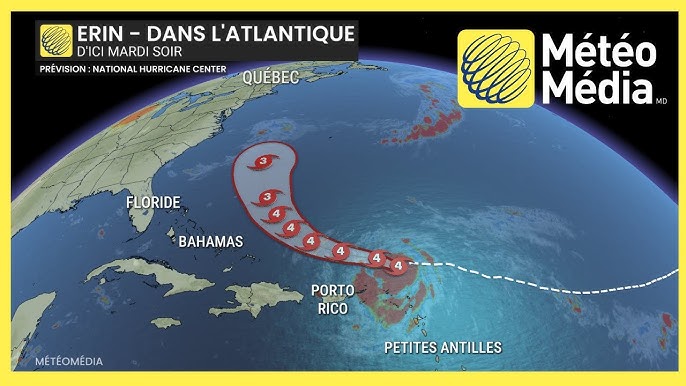 ouragan erin croisières