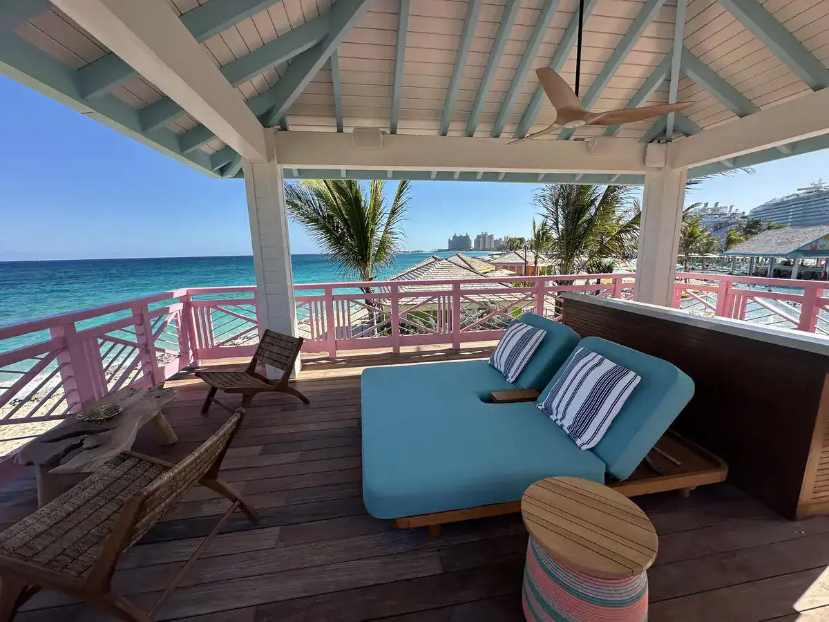 Cabane de plage Royal Carribean