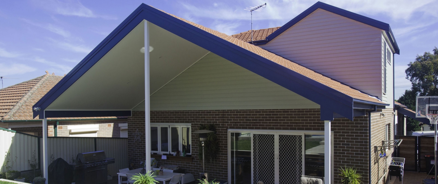 Sydney residential home extension with a spacious covered outdoor patio.