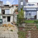 Before and after images of a Sydney home extension showing significant renovation progress.