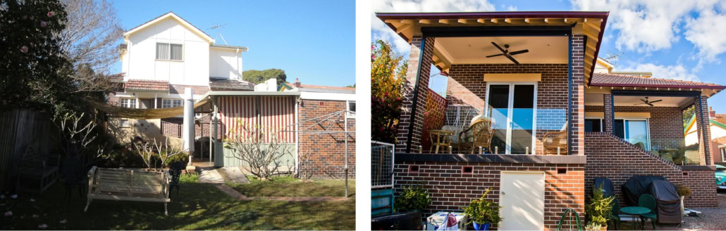 North Parramatta home renovation, Before and After