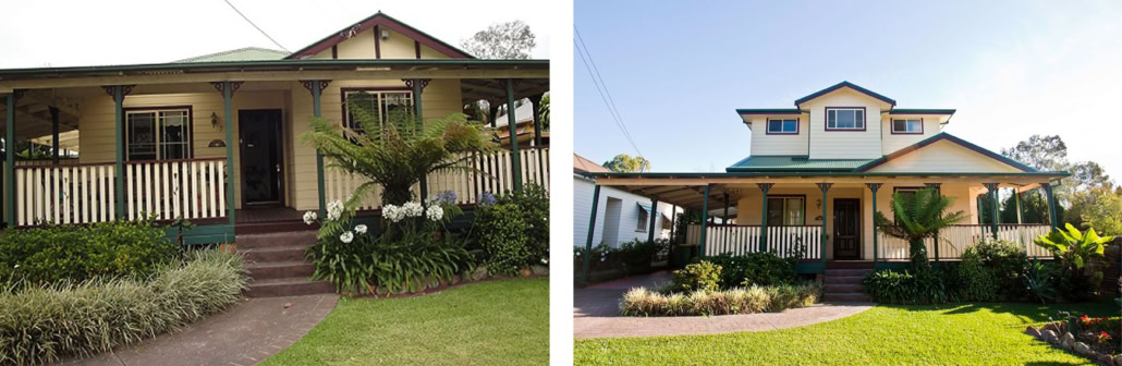 Northmead home renovation, Before and After