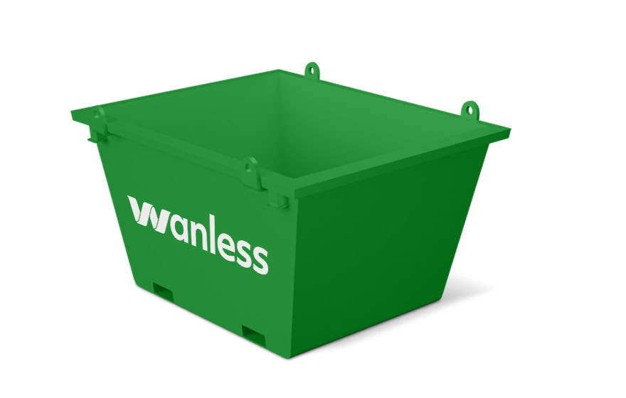 2 marrel skip bin | 2m³ skips