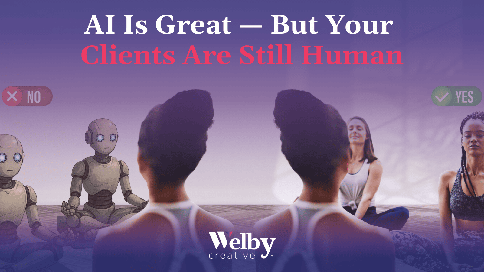 AI versus human connection in client relationships