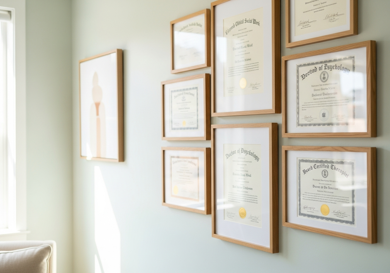 Professional registration and credentials