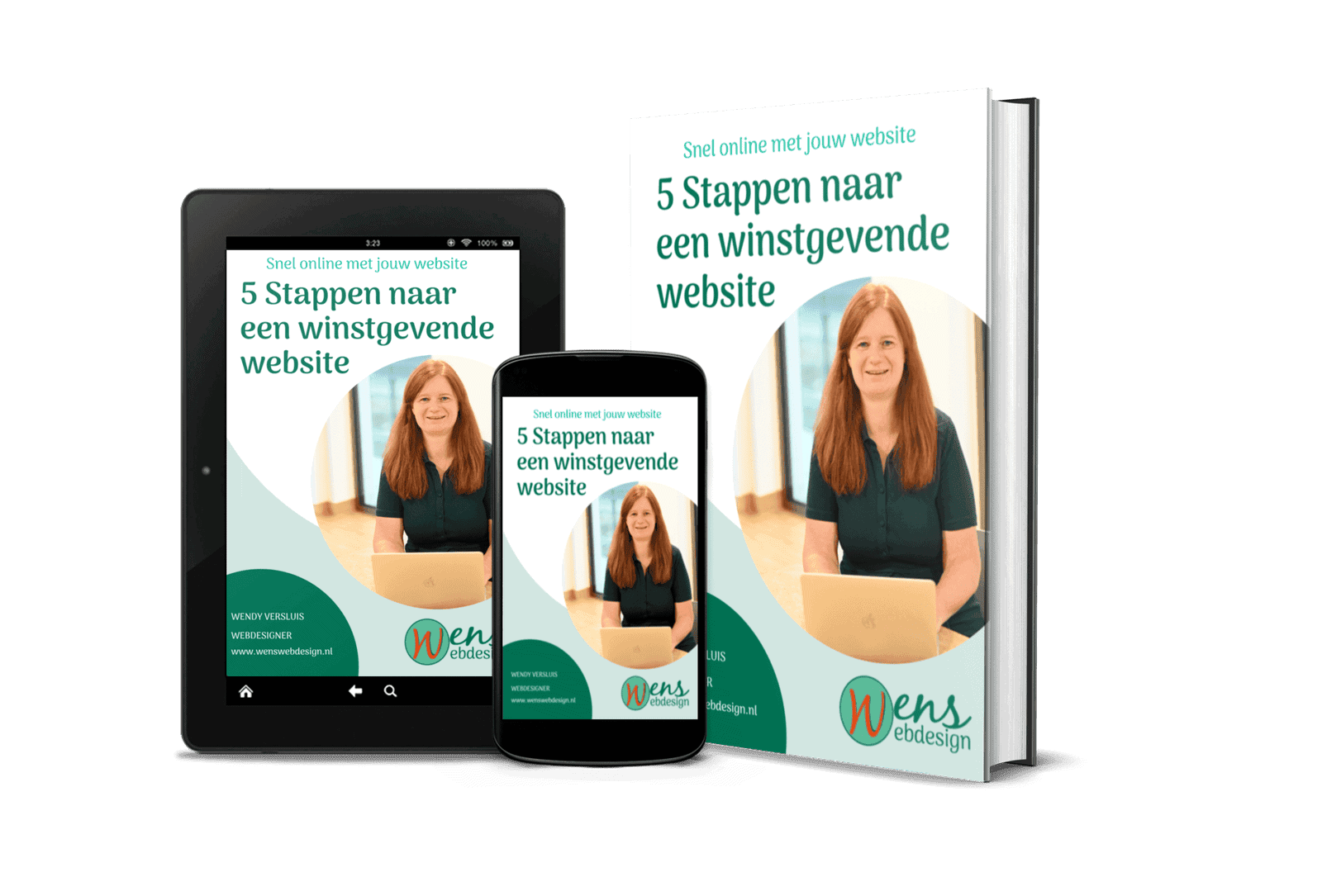 Gratis ebook 5 stappen naar een winstgevende website