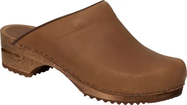 ESTRO Houten Damesschoenen Dames Muil Keuken Houten Klompen voor Vrouwen Houten Rubberen Veiligheidsklompen CDL01 (CDL06 Wit/Zwart, 38