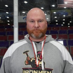 Joe Tanis, West Michigan Ironmen coach, at a game or practice.