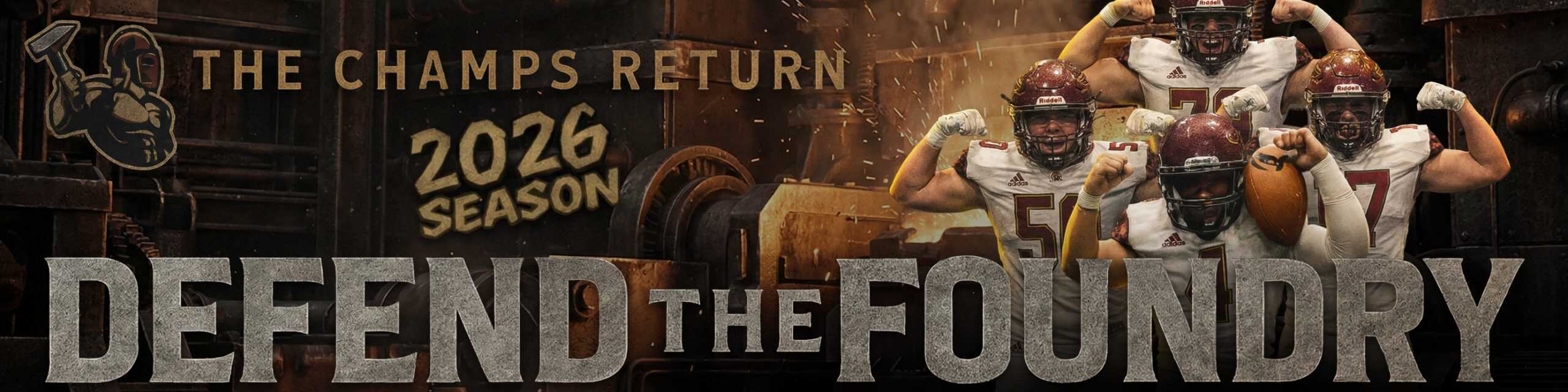 West Michigan Ironmen team in action on the field.