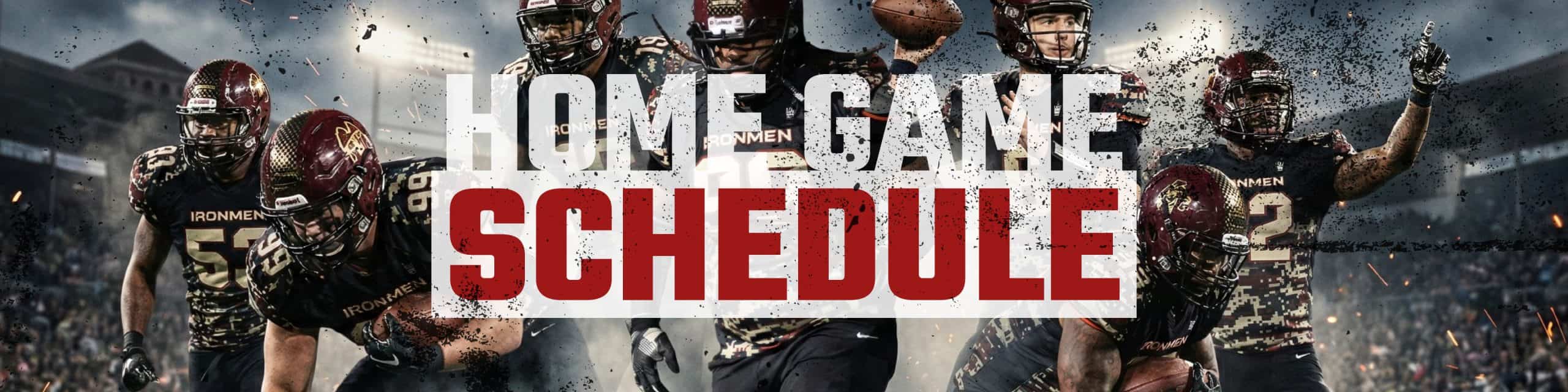 West Michigan Ironmen football team playing on the field.