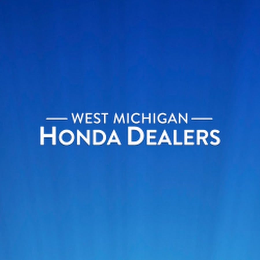 West Michigan Ironmen sponsorship with Honda Dealers logo on blue background.