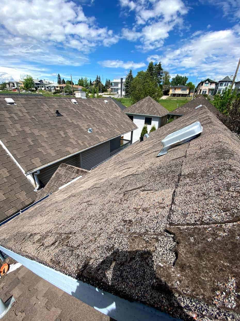 IMG_4996 A roof that needs to be replaced in Calgary Alberta