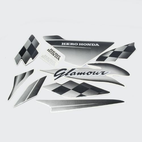 Sticker Set for Glamour Silver NAJ0936