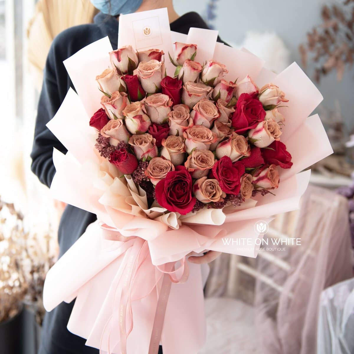 Amour Bouquet - Marriage Proposal & Birthday Bouquet, marriage proposal flowers, proposal rose bouquet