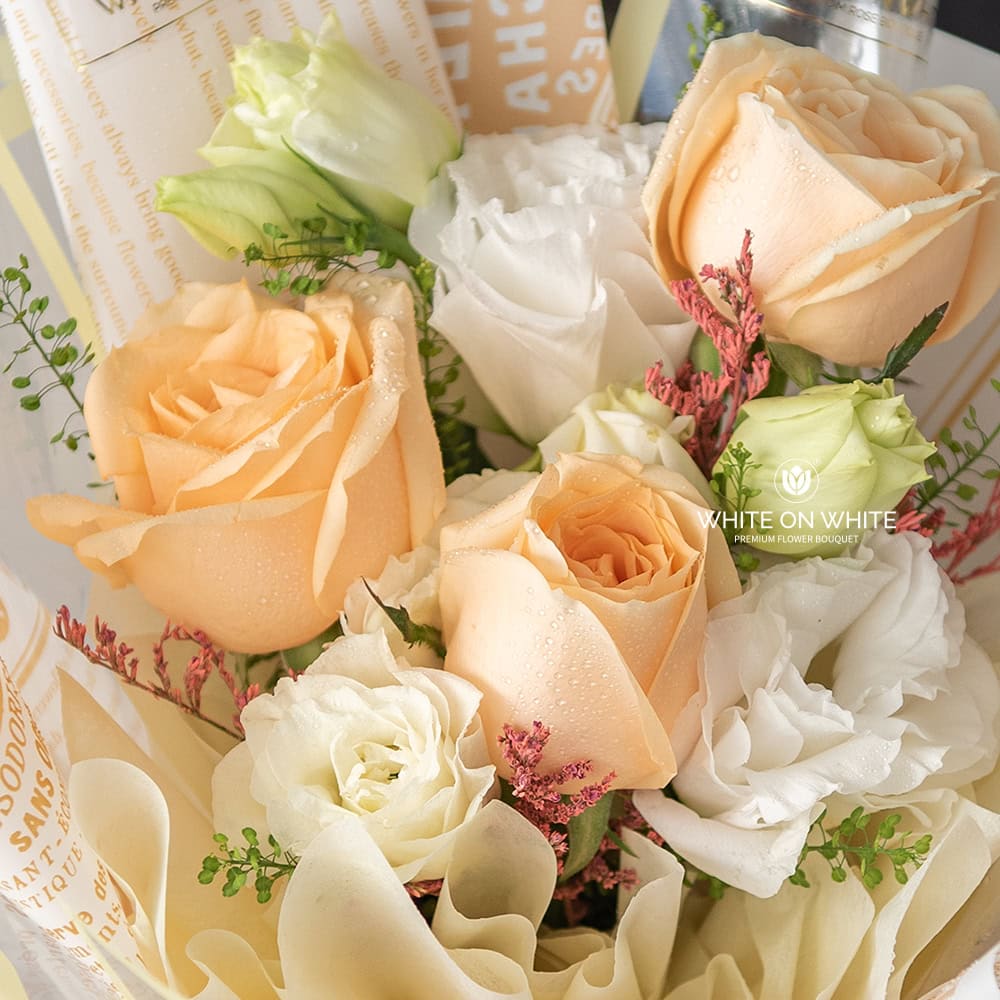 Champagne Bliss- Friendship flower & birthday bouquet