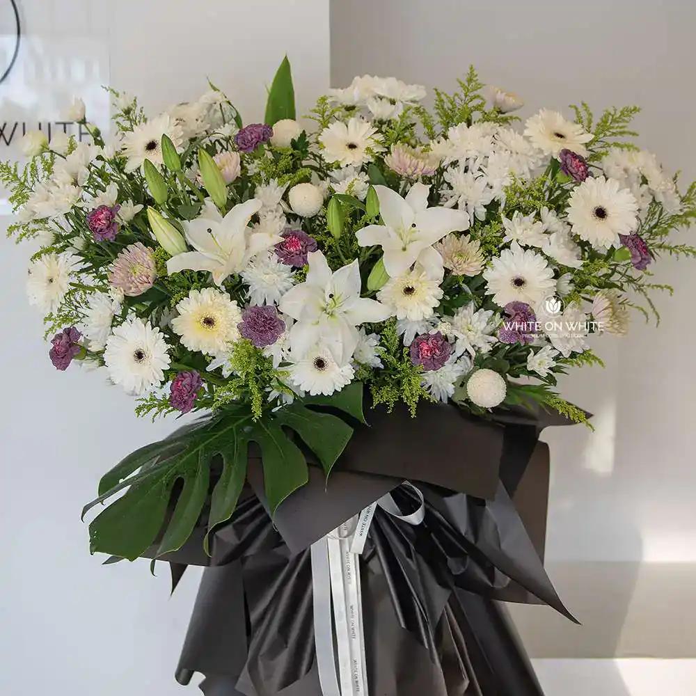 Deepest Condolences Stand for Sympathy and Condolence occasion