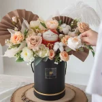 Prosperous flower box for Congratulations on business opening