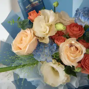 Ethan Bouquet - Happy Birthday Flower Bouquet