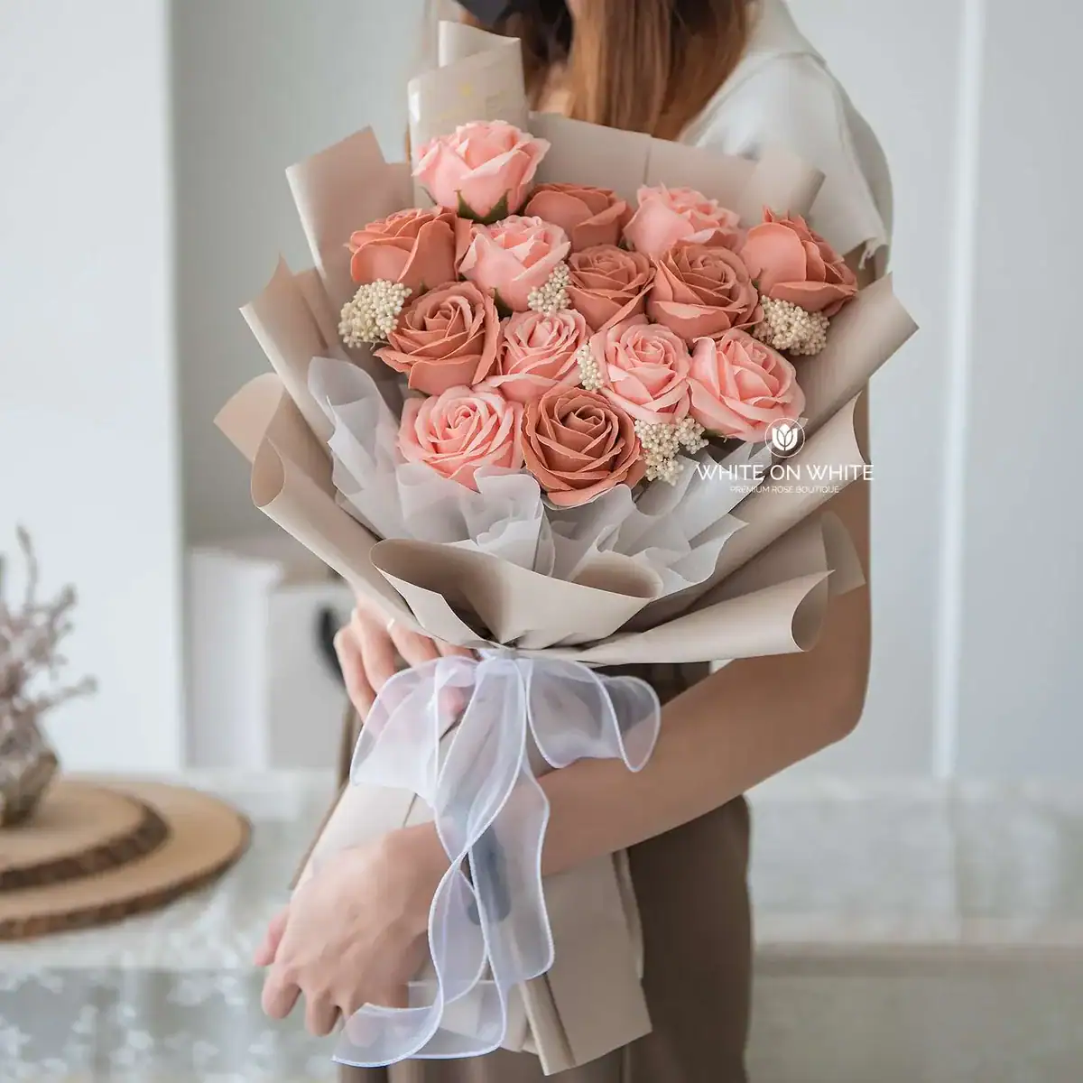 Sweet Serenity Bouquet V12, Valentine's day flowers, Valentine's day 2024