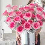 Roselle Rose Bouquet, Valentine's day flowers, Valentine's day 2024