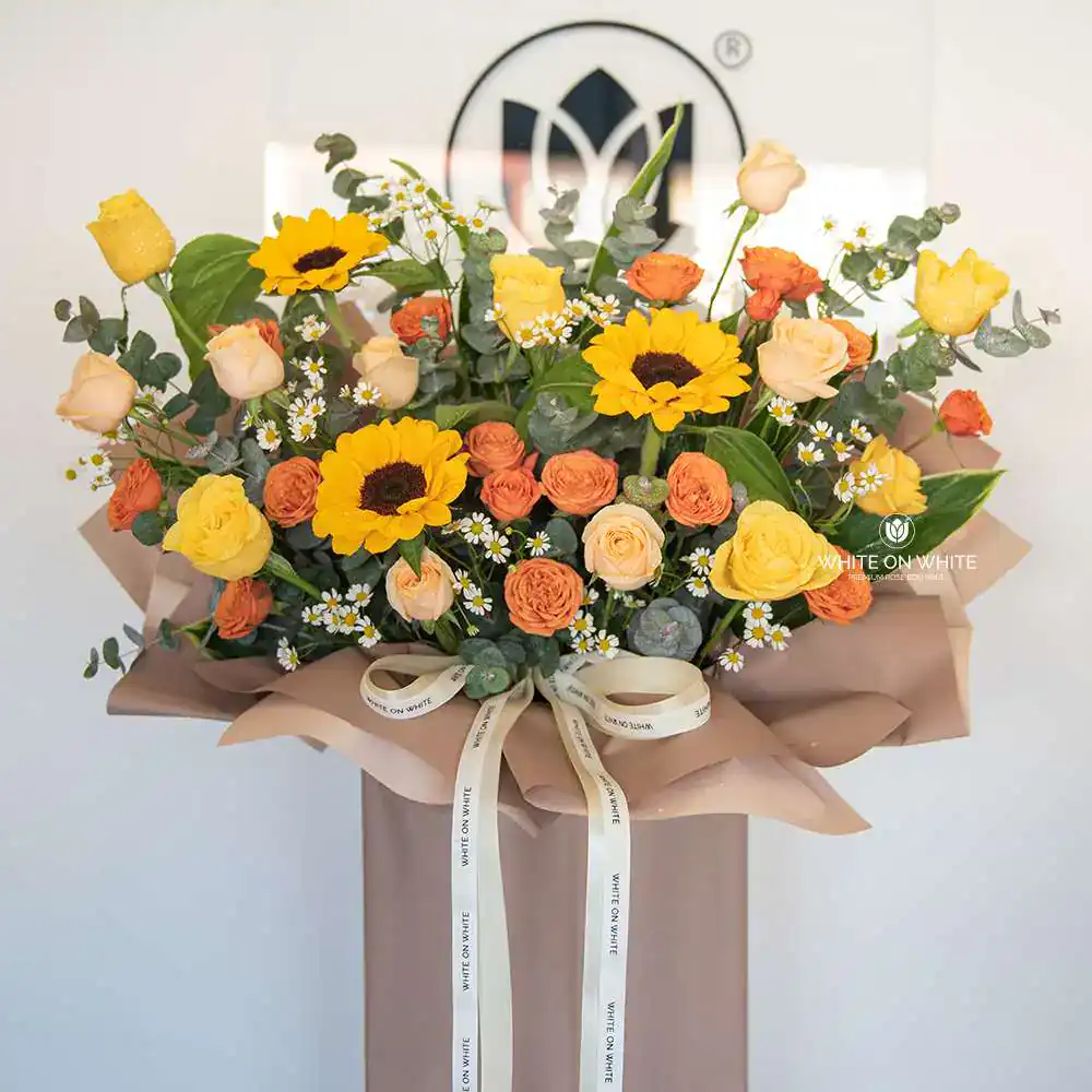 Triumph Flower Stand for Congratulations of Grand Opening Business