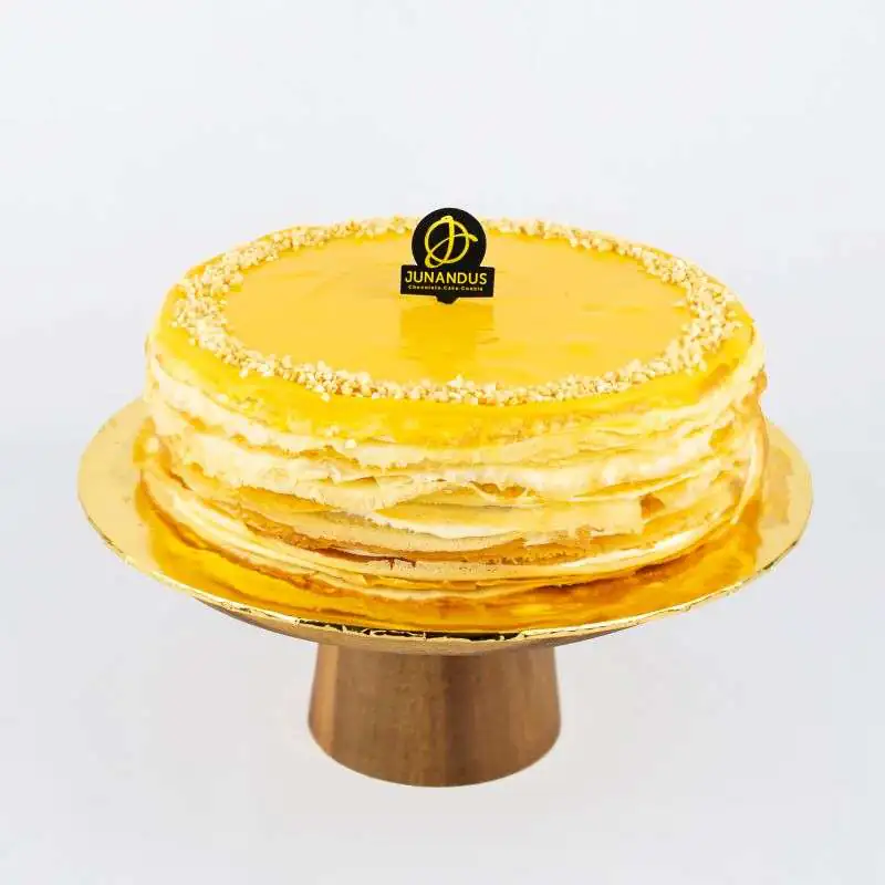 D24 Durian Crepe Cake For Birthdays, butterworth cake delivery