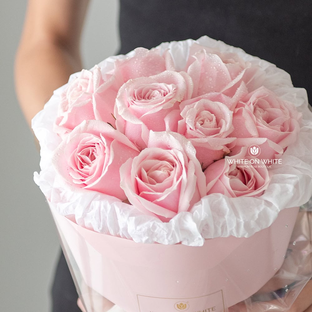 Blushing Pink Bouquet, fresh flower bouquet, flower for girlfriend